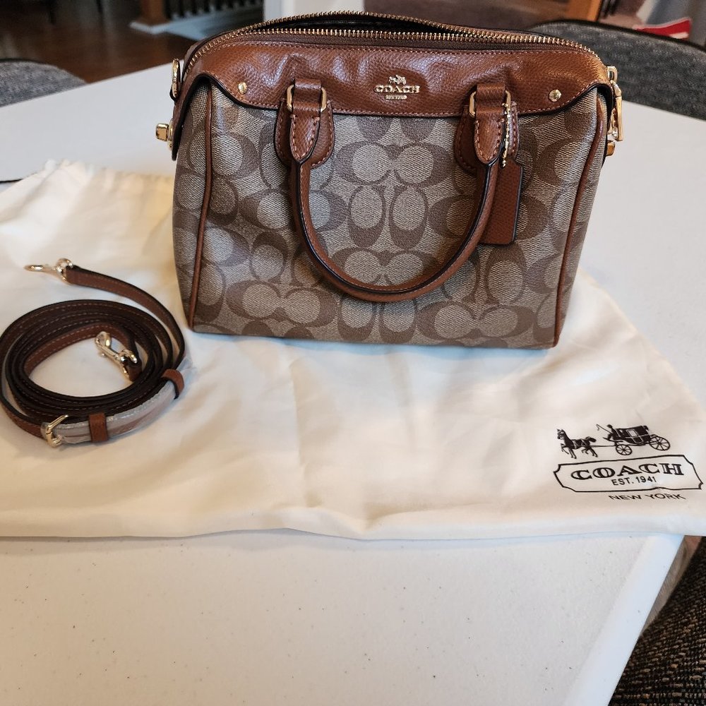 Coach Mini Bennet Bag with Strap and Bag